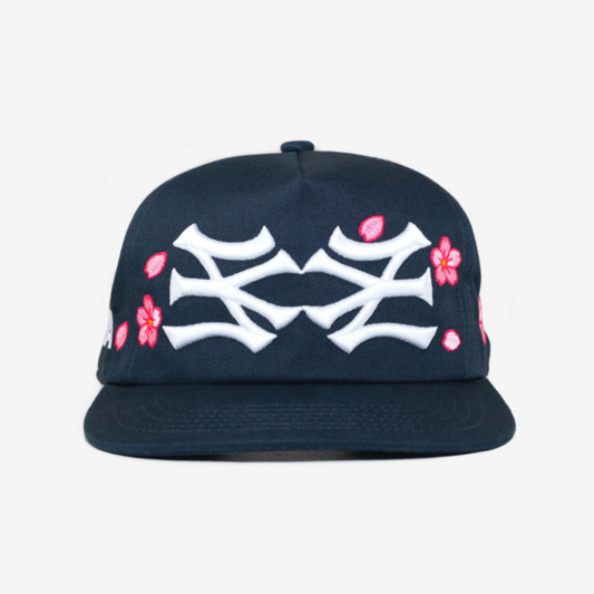 Boné oMA Studios NY NY CHERRY BLOSSOM HAT (BLUE)