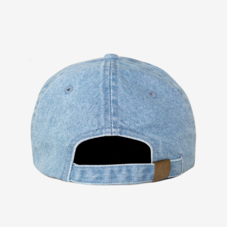 Boné oMA Studios LA LA DENIM/SUEDE HAT (BLUE)