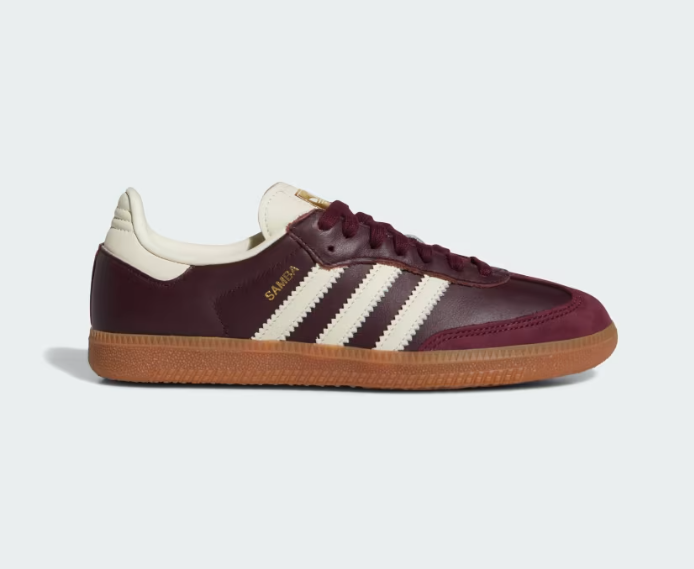 Adidas Samba OG Maroon Cream White