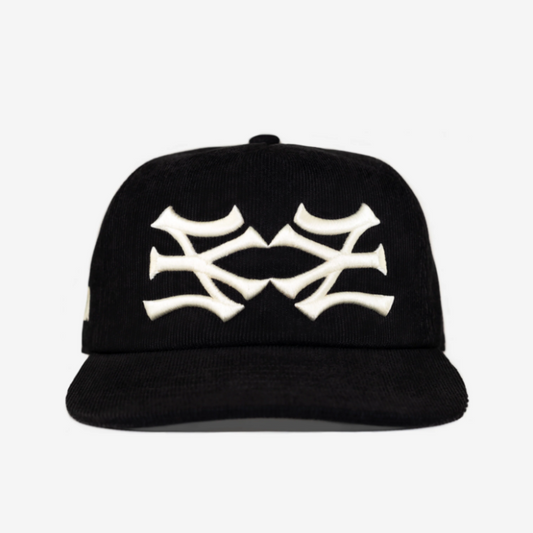 Boné oMA Studios NY NY CORDUROY HAT (BLK/CRM)