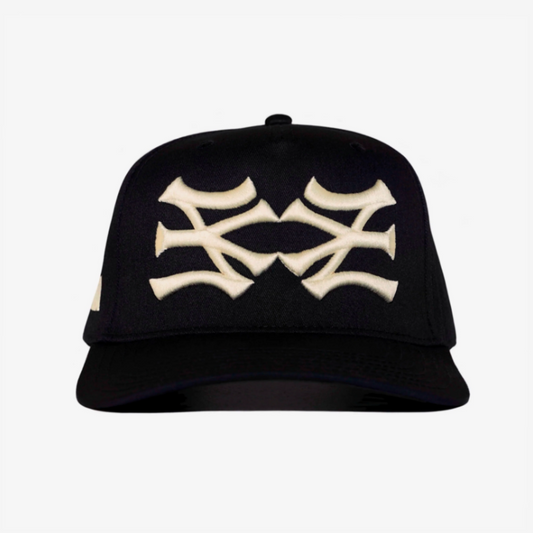 Boné oMA Studios NY NY HAT CURVED BRIM (BLK/CRM)