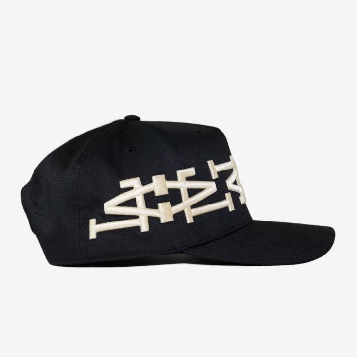 Boné oMA Studios LA LA CROWN HAT (BLK/CRM)