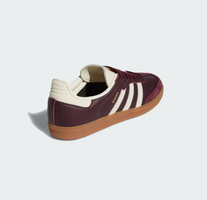 Adidas Samba OG Maroon Cream White