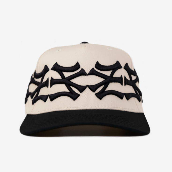 Boné oMA Studios NY NY CROWN HAT (CRM/BLK)