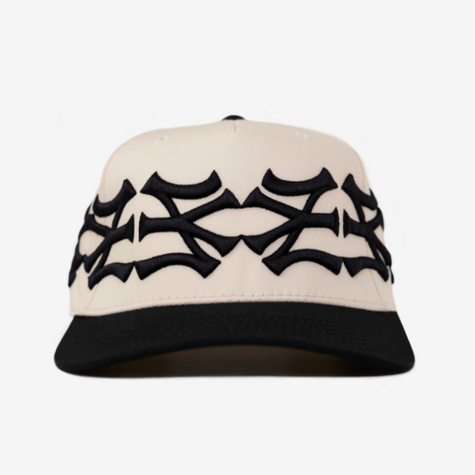 Boné oMA Studios NY NY CROWN HAT (CRM/BLK)