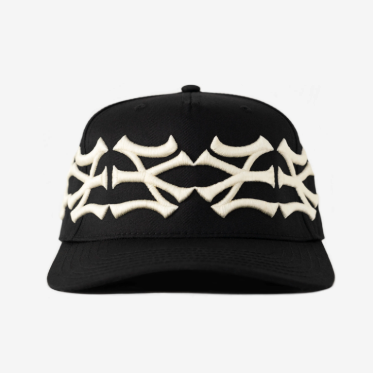 Boné oMA Studios NY NY CROWN HAT (BLK/CRM)