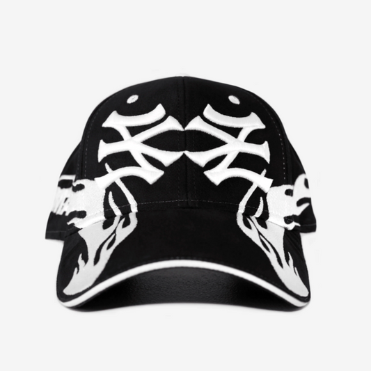 Boné oMA Studios NY NY FLAME HAT (BLK/WHT)