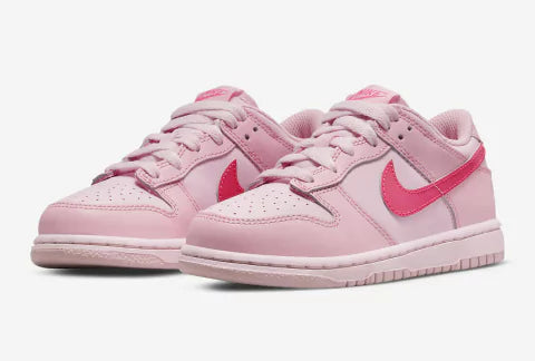 Nike Dunk Low GS Triple Pink (Barbie)