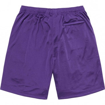 Shorts Mesh Supreme x Champion Roxo